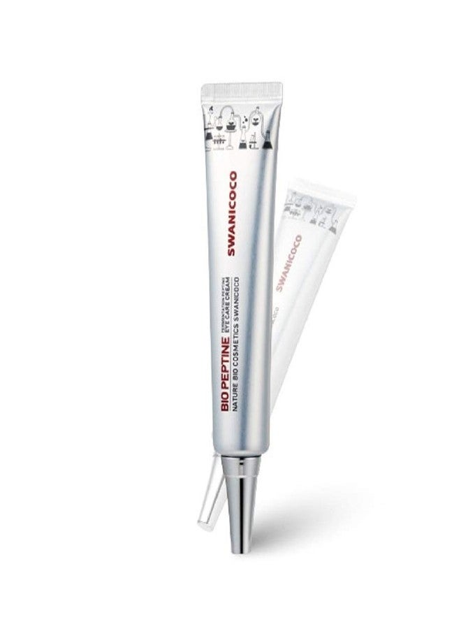 Swanicoco Eye Cream Tube Type 45ml, BIO PEPTINE, Natural Bio Cosmetic, Elasticity, Wrinkle Improvement - Image 1